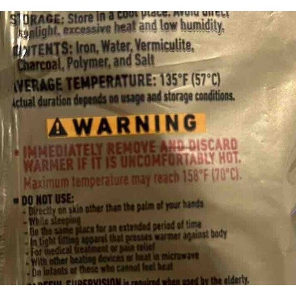 HOTHANDS-Hand Warmers-10 PAIRS-Ready To Use-Value Pack-10 Hours Of Heat-EXP 7/27 - Picture 7 of 7